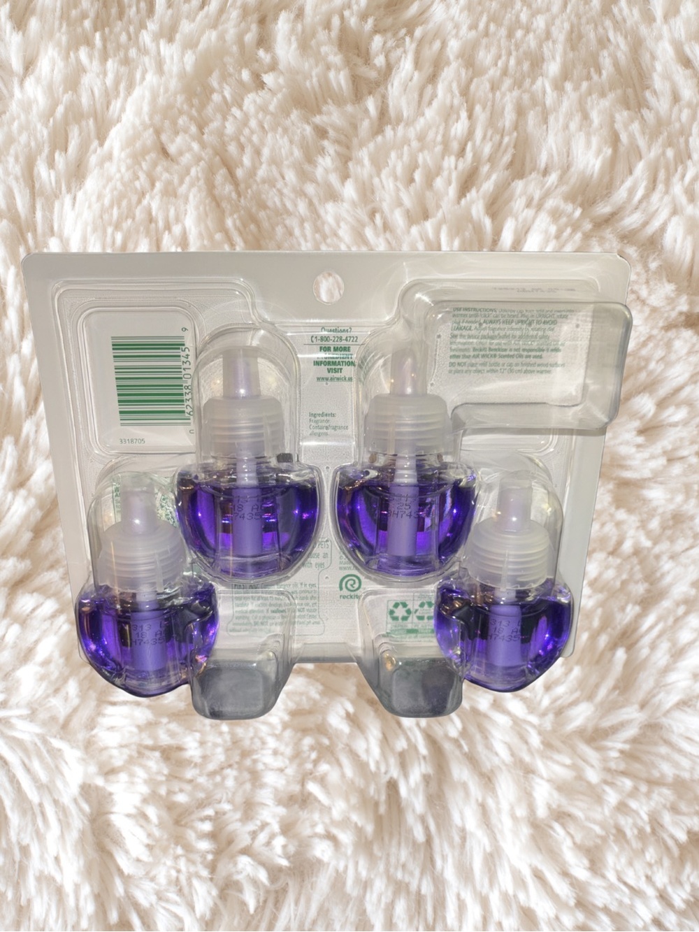 Airwalk not visible - Assorted Air Freshener Refills (Purple, Pink, White, Blue) - Picture 9 of 12